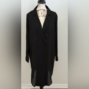 Sans Souci Large black blazer dress
